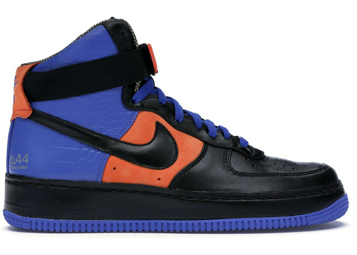 ナイキ 御機嫌 黒いこと 黒いこと 空軍 スニーカー メンズ NIKE AIR FORCE 1 HIGH SUPEME LE NYC / VARSITY ROYAL BLACK GINGER