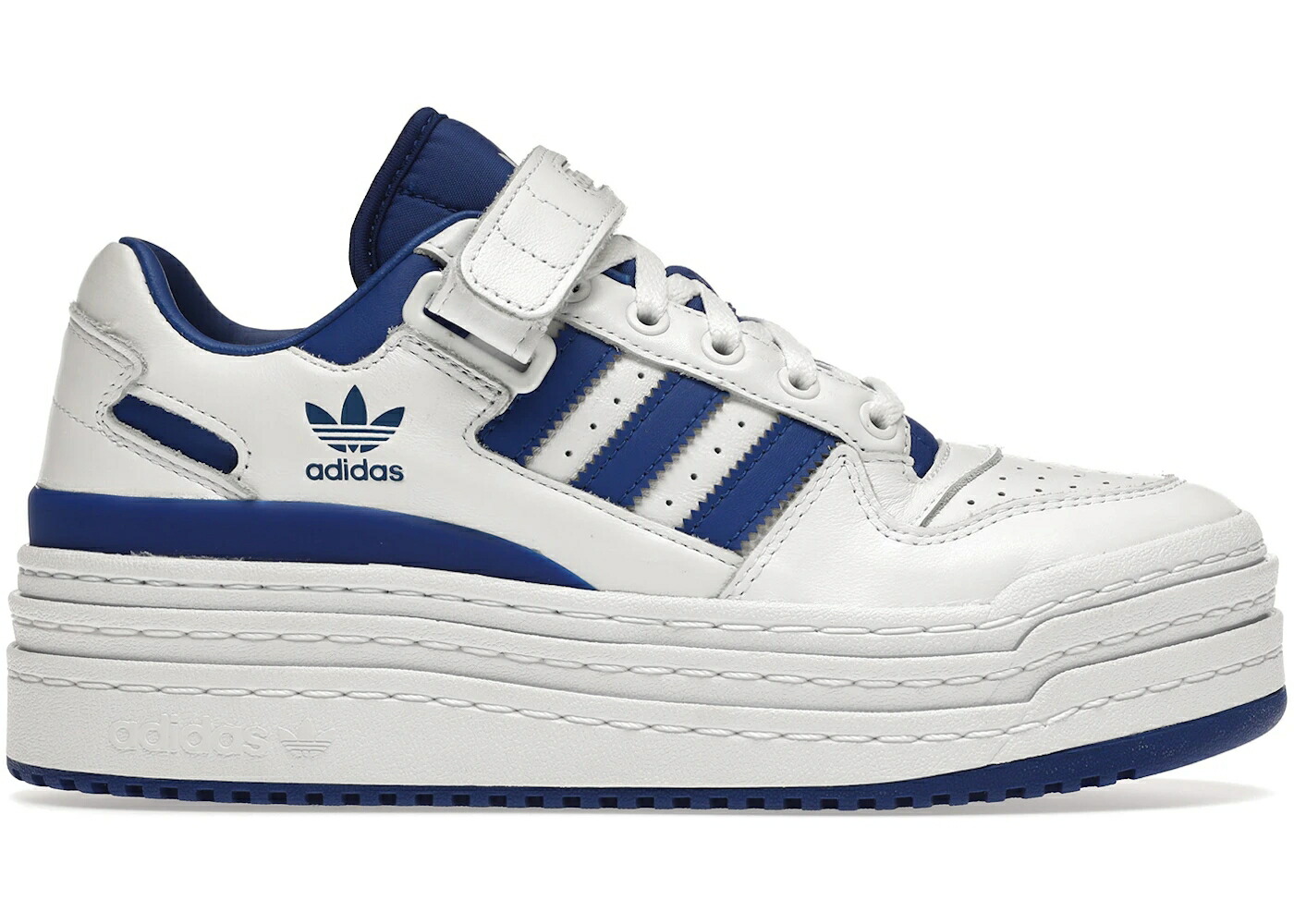 アディダス 青色 ブルー 白色 ホワイト チーム スニーカー メンズ ADIDAS TRIPLE PLATFORUM LOW BLUE THREAD / FOOTWEAR WHITE TEAM ROYAL BLUE