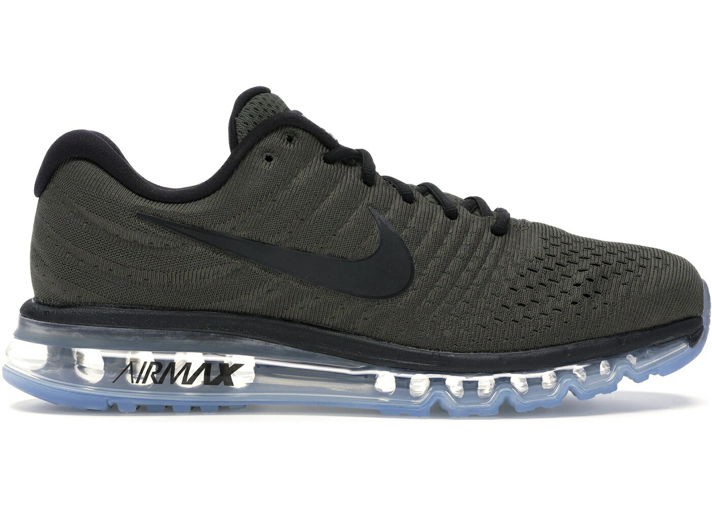 ナイキ マックス 積貨委託貨物 カーキ 黒いこと 黒いこと 大気圏マックス スニーカー メンズ NIKE AIR MAX 2017 CARGO KHAKI / CARGO KHAKI BLACK