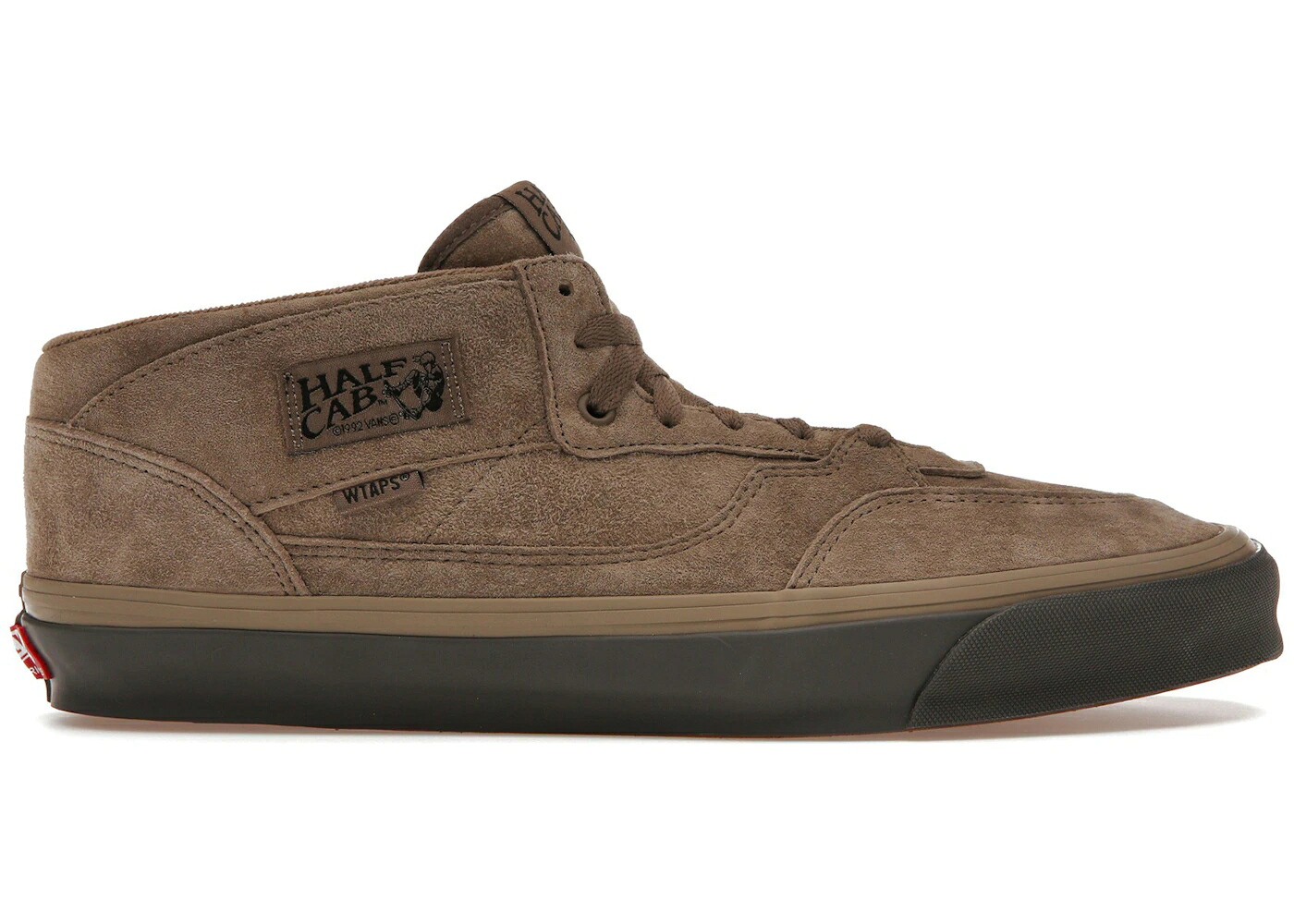 ヴァンズ バンズ ボルト ハーフ ダブルタップス 茶色 ブラウン 黒色 ブラック ハーフキャブ スニーカー メンズ VANS VAULT OG HALF CAB LX WTAPS COYOTE BROWN / COYOTE BROWN BLACK｜スニケス 47,940円