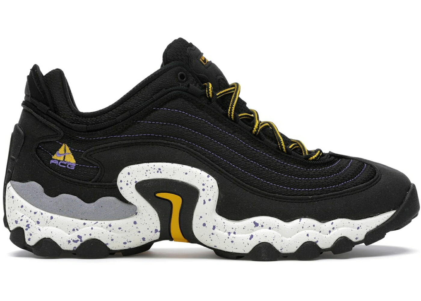 ナイキ 黒色 ブラック ゴールド スニーカー メンズ NIKE AIR SKARN BLACK UNIVERSITY GOLD / BLACK UNIVERSITY GOLD PSYCHIC