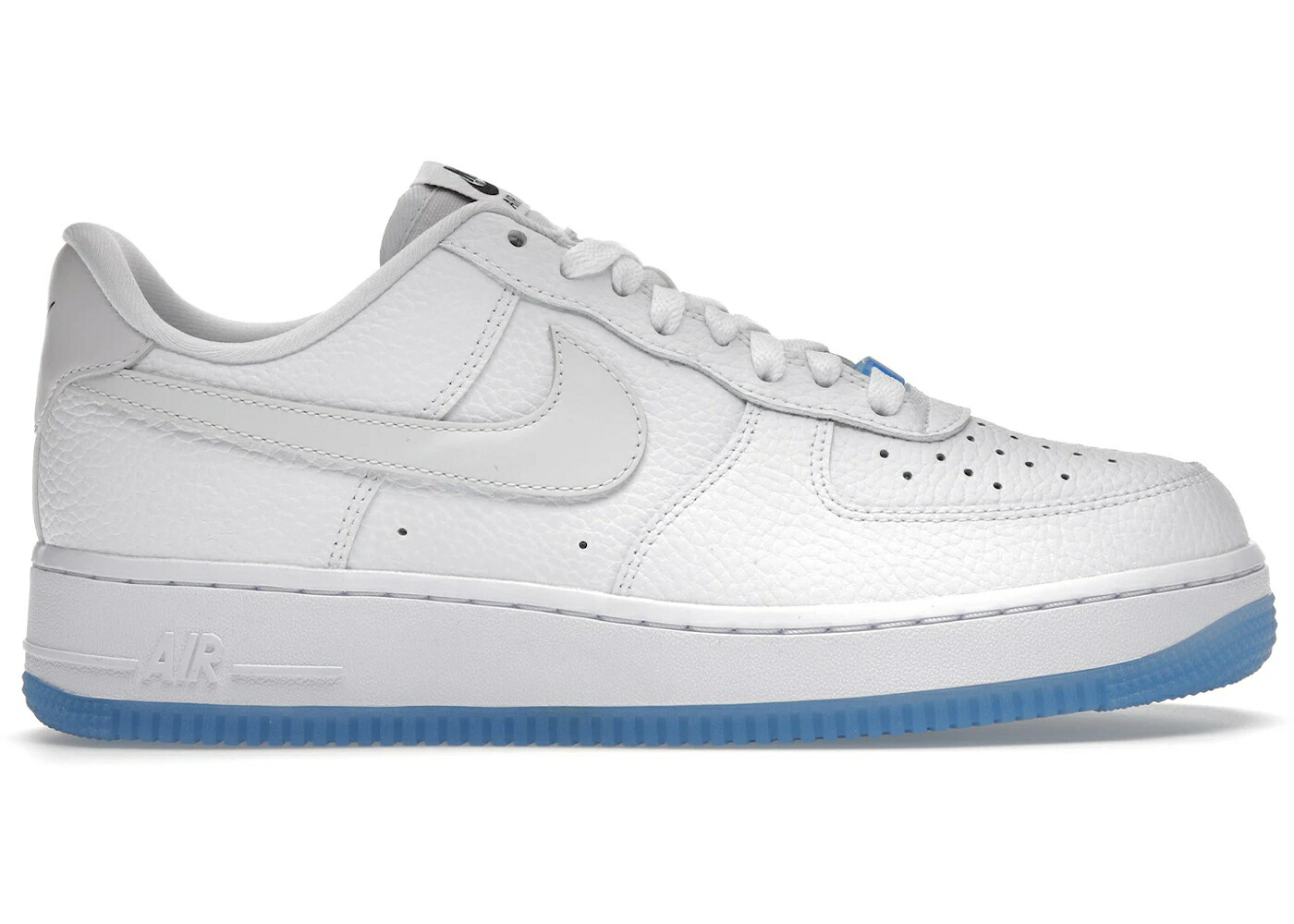 ナイキ スウッシュ スウォッシュ 白いこと 白いこと 空軍 WOMEN\u0027S スニーカー レディース NIKE AIR FORCE 1 LOW UV REACTIVE SWOOSH (WOMEN\u0027S) / WHITE WHITE WHITE UNIVERSITY