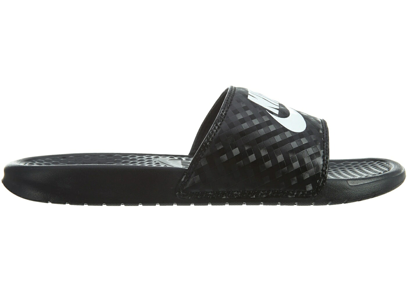 ナイキ ベナッシ サンダル 黒色 ブラック 白色 ホワイト スニーカー レディース NIKE BENASSI JDI BLACK WHITE (W) / BLACK WHITE