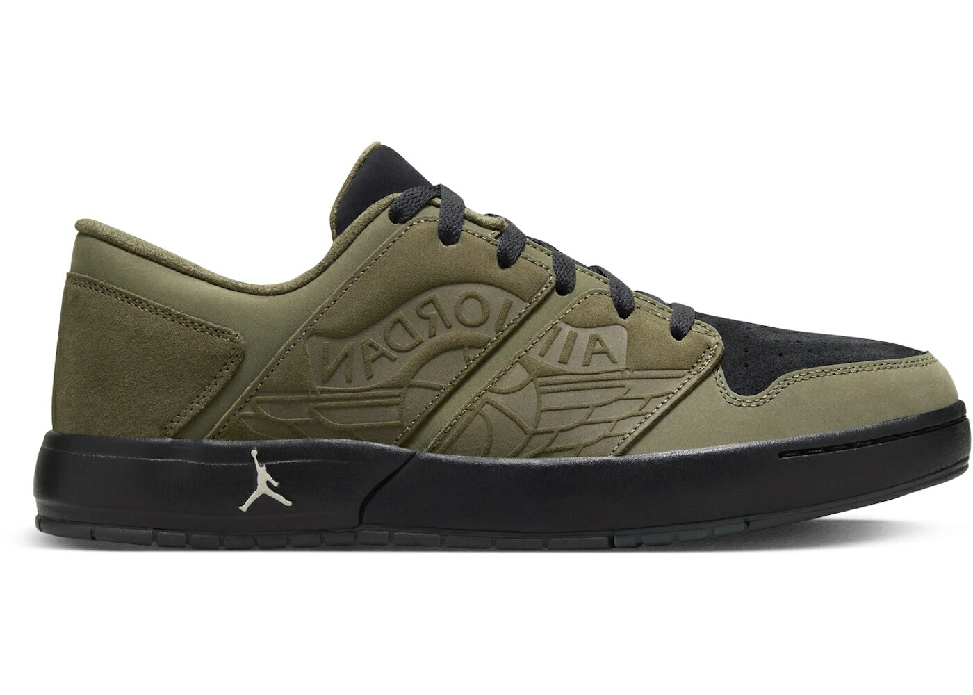ナイキ ジョーダン オリーブ 黒いこと 黒いこと スニーカー メンズ JORDAN NU RETRO 1 LOW MEDIUM OLIVE BLACK / MEDIUM OLIVE LIGHT BONE