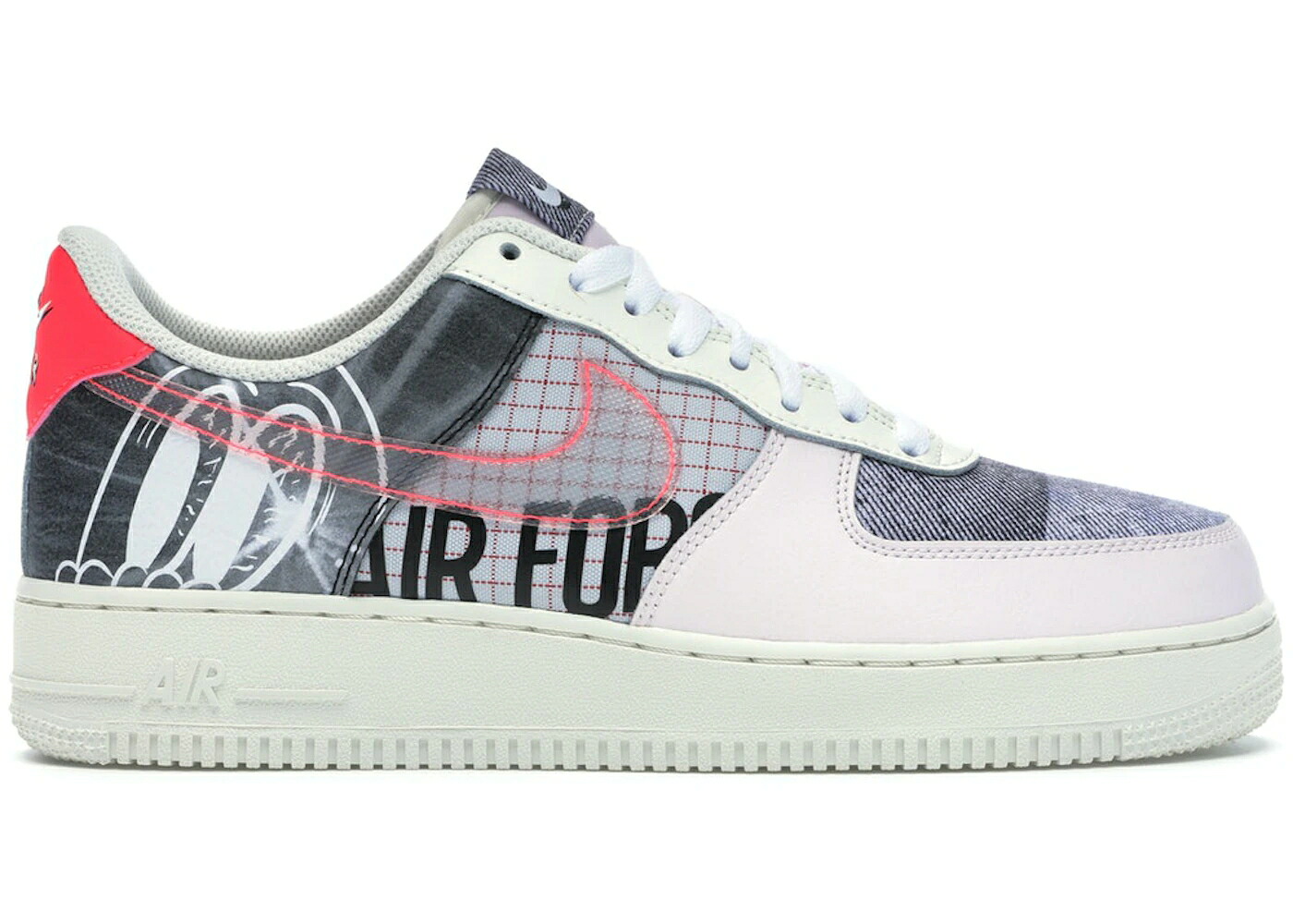 ナイキ サクラ色 純然たる プラチナム クリムゾン 空軍 スニーカー メンズ NIKE AIR FORCE 1 LOW LIGHT SOFT PINK PURE PLATINUM / LIGHT SOFT PINK FLASH CRIMSON