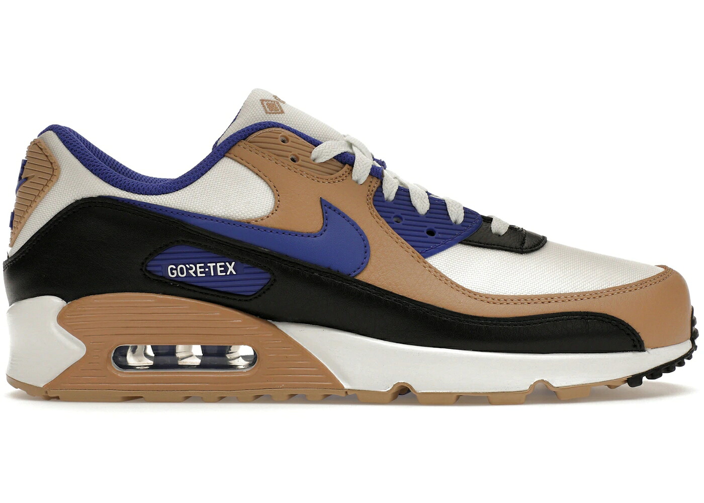 ナイキ マックス ゴアテックス 白いこと 白いこと 黒いこと 黒いこと 大気圏マックス スニーカー メンズ NIKE AIR MAX 90 GORE-TEX LAPIS / SUMMIT WHITE LAPIS HEMP BLACK