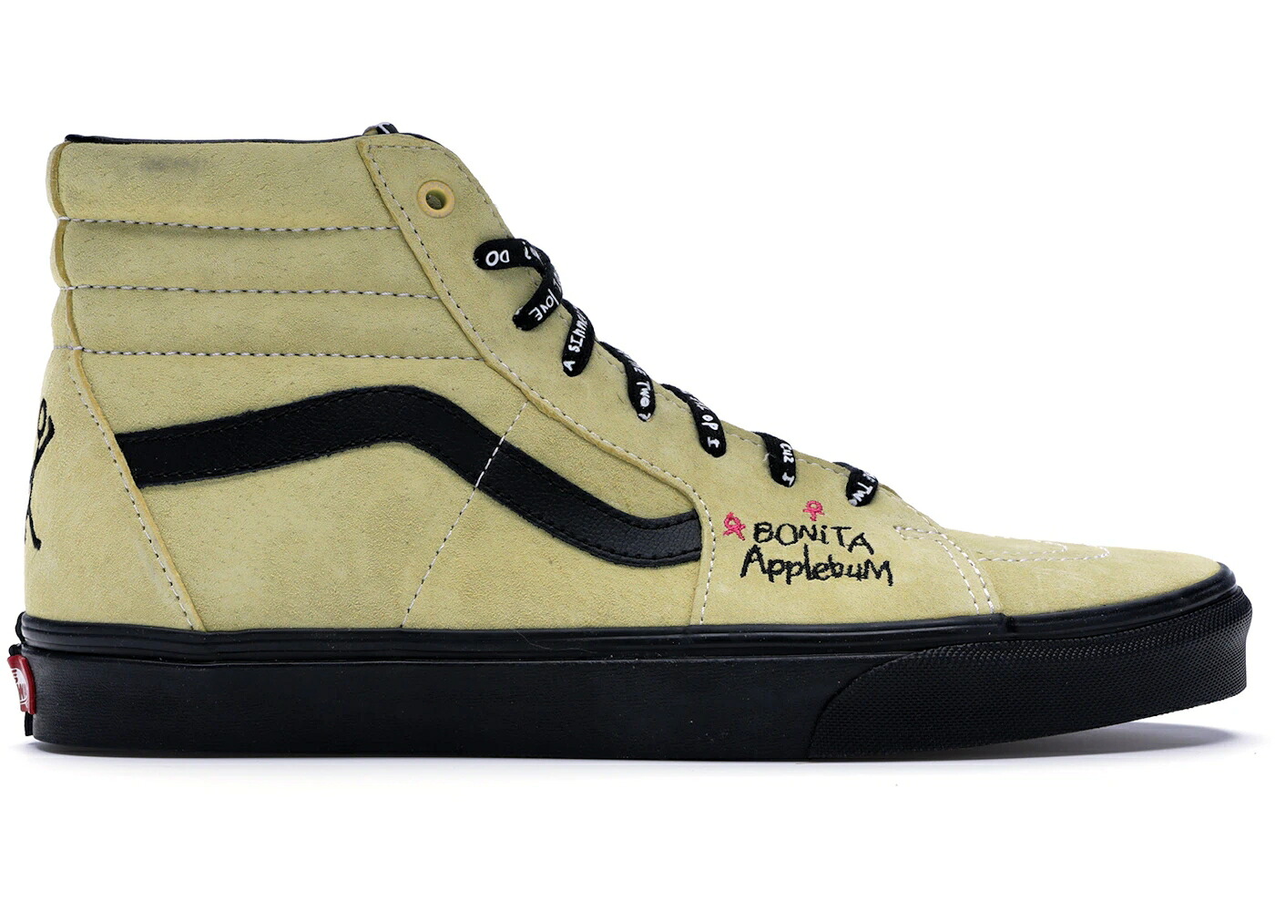 ヴァンズ バンズ 滑るご機嫌 虎前日 黄味がかった 黄色 黒いこと 黒いこと スニーカー メンズ VANS SK8-HI A TRIBE CALLED QUEST (YELLOW) / YELLOW BLACK