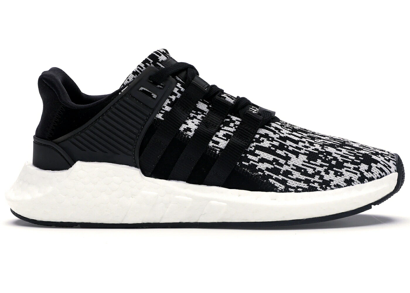 アディダス 黒いこと 黒いこと 白いこと 白いこと 中核グループ スニーカー メンズ ADIDAS EQT SUPPORT 93/17 GLITCH BLACK WHITE / CORE BLACK CORE BLACK FOOTWEAR
