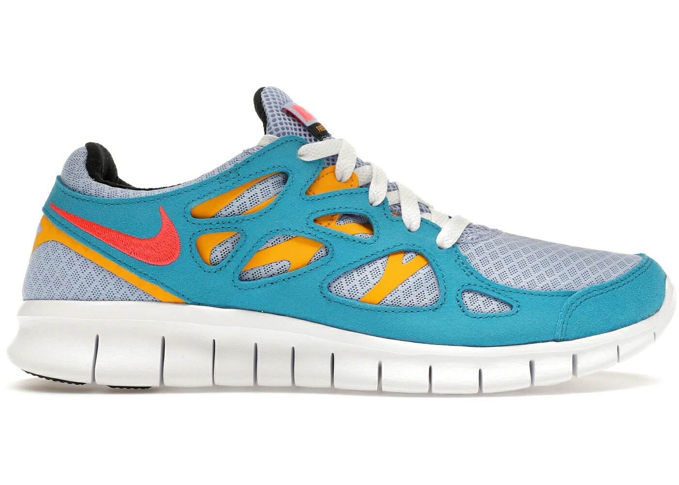 ナイキ フリー ラン スニーカー メンズ NIKE FREE RUN 2 CYBER TEAL / CYBER TEAL ALUMINUM UNIVERSITY｜スニケス