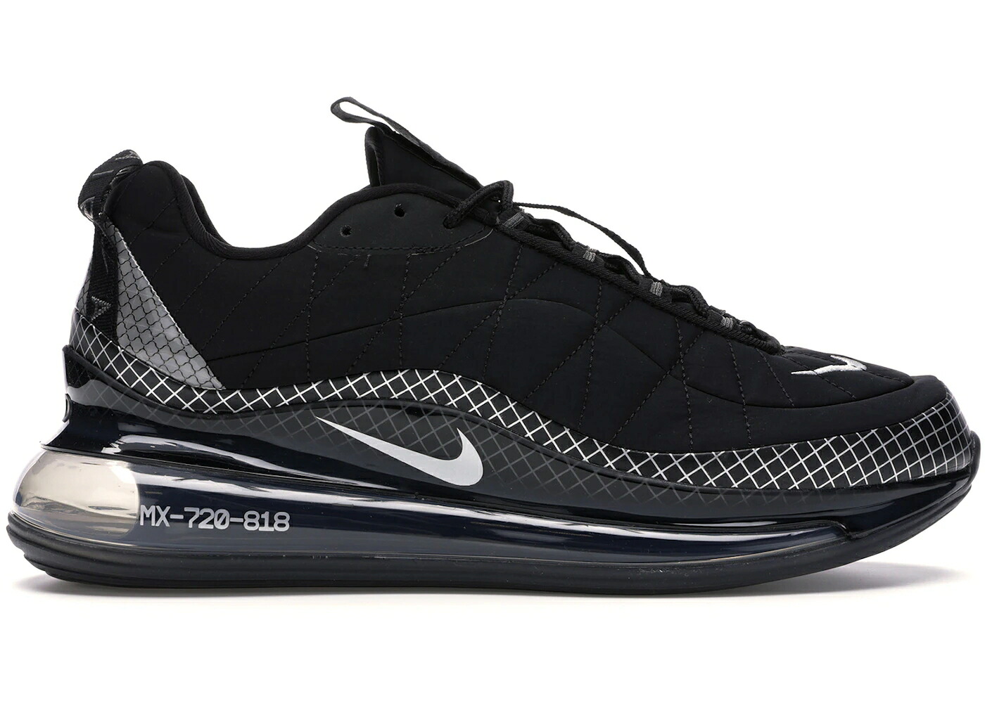 ナイキ 黒いこと 黒いこと しろがね色 しろがね色 スニーカー メンズ NIKE MX 720 818 BLACK / BLACK METALLIC SILVER BLACK