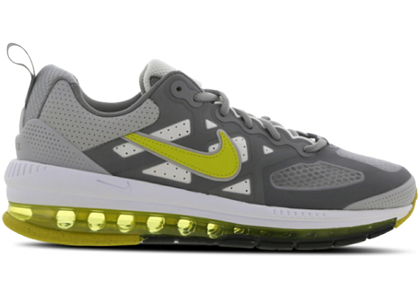 ナイキ マックス 灰色 グレー ハイ 白色 ホワイト エアマックス スニーカー メンズ NIKE AIR MAX GENOME NEON / GREY FOG HIGH VOLTAGE WHITE