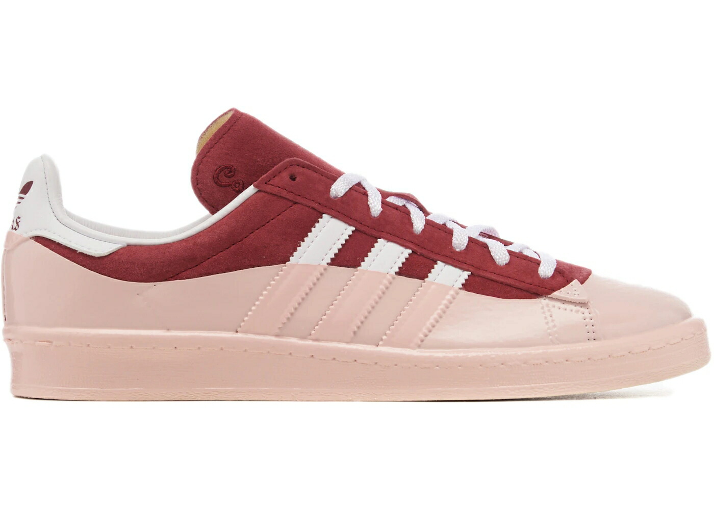 アディダス 校庭 ぶどう酒色 バーガンディー 白いこと 白いこと スニーカー メンズ ADIDAS CAMPUS 80S CALI THORNHILL DEWITT BURGUNDY / COLLEGIATE BURGUNDY CLOUD WHITE
