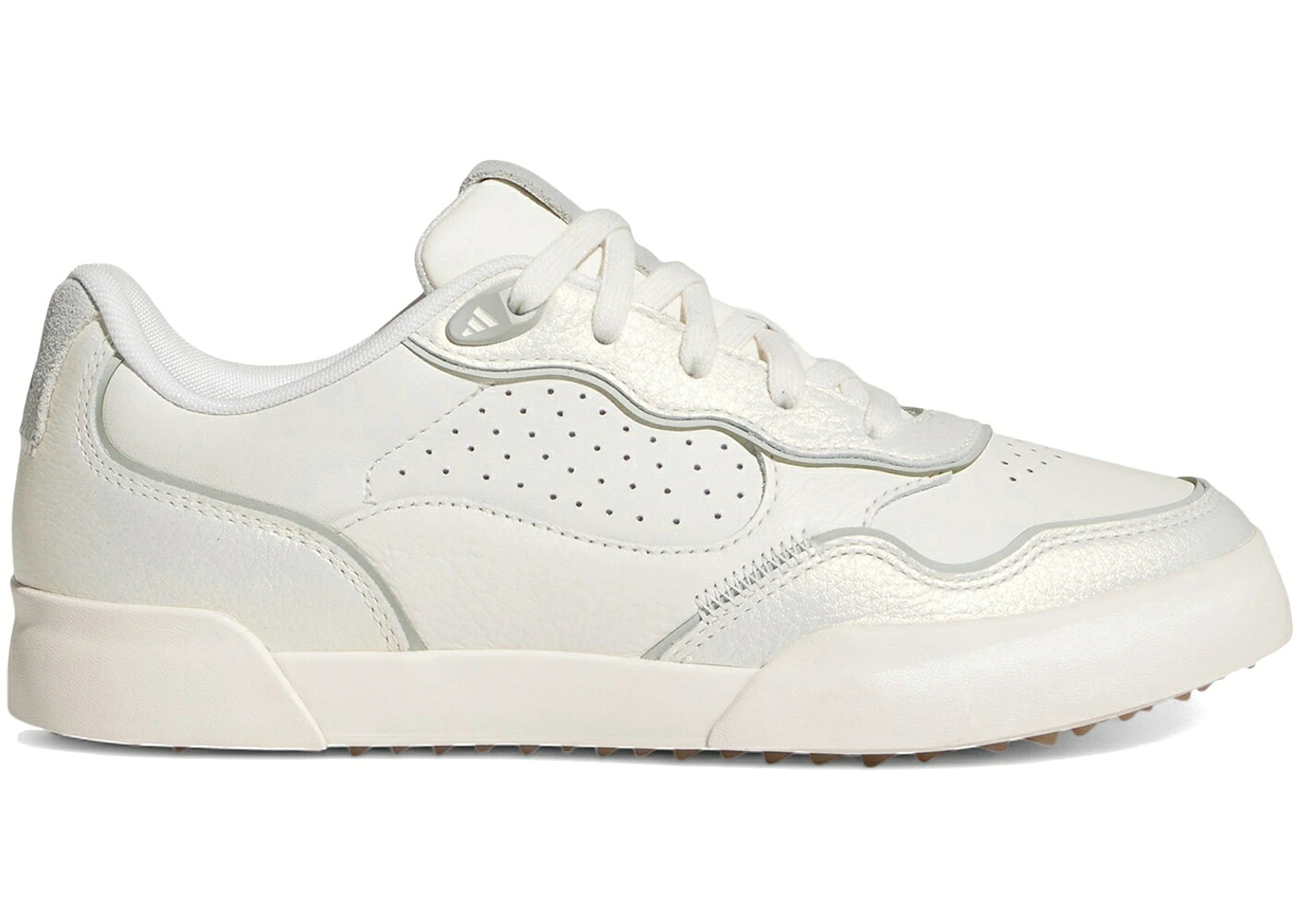 アディダス ゴルフ 白いこと 白いこと しろがね色 しろがね色 WOMEN\u0027S スニーカー レディース ADIDAS RETROCROSS 25 SPIKELESS GOLF OFF WHITE WONDER SILVER GUM (WOMEN\u0027S) / OFF WHITE WONDER SILVER GUM