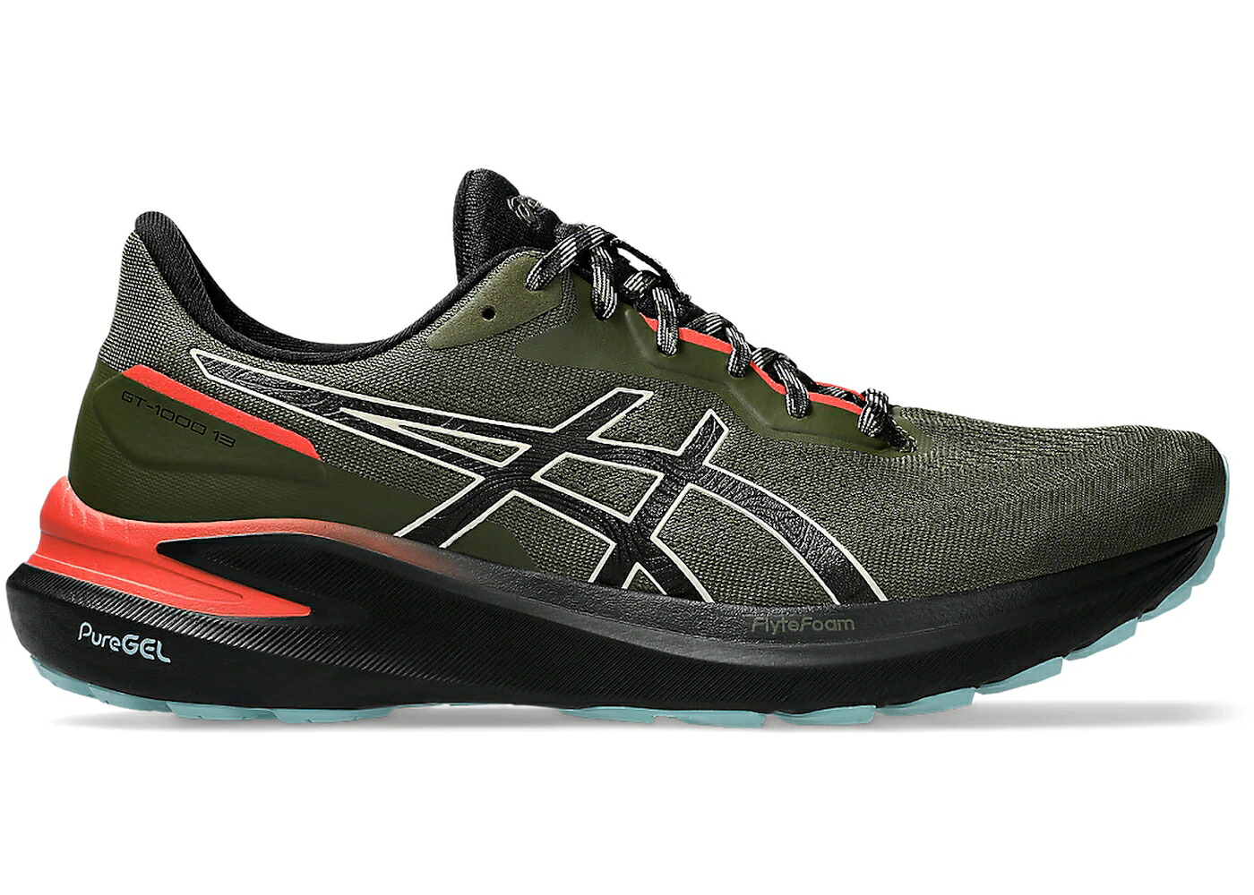 アシックス サー青少年 赤 赤いこと スニーカー メンズ ASICS GT-1000 13 TR NATURE BATHING RED SNAPPER / NATURE BATHING RED SNAPPER