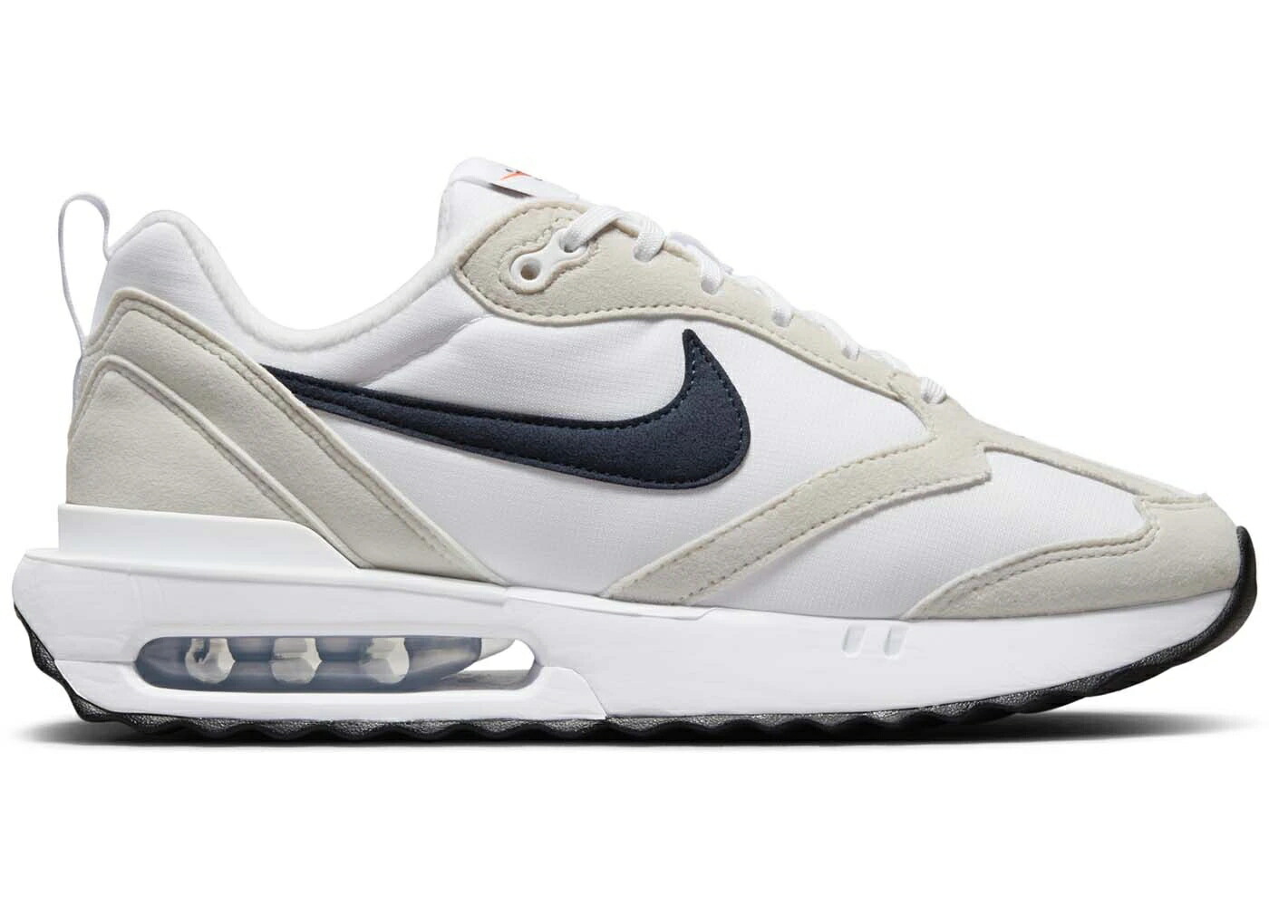 ナイキ マックス 白色 ホワイト 紺色 ネイビー エアマックス WOMEN'S スニーカー レディース NIKE AIR MAX DAWN WHITE MIDNIGHT NAVY (WOMEN'S) / WHITE MIDNIGHT NAVY LIGHT BONE