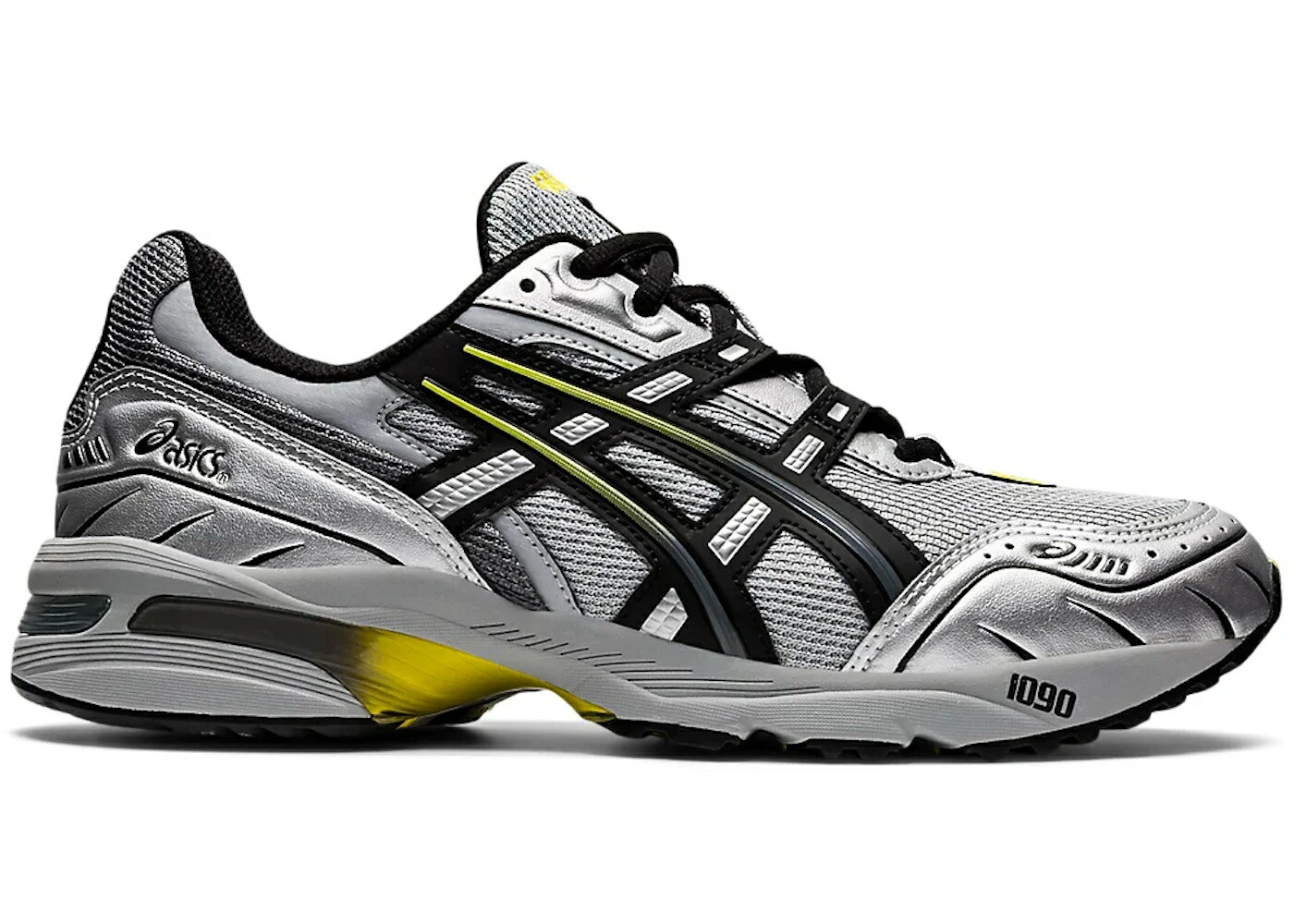 アシックス ミッド 灰色 グレー 黄色 イエロー 黒色 ブラック スニーカー メンズ ASICS GEL-1090 MID GREY YELLOW / MID GREY BLACK