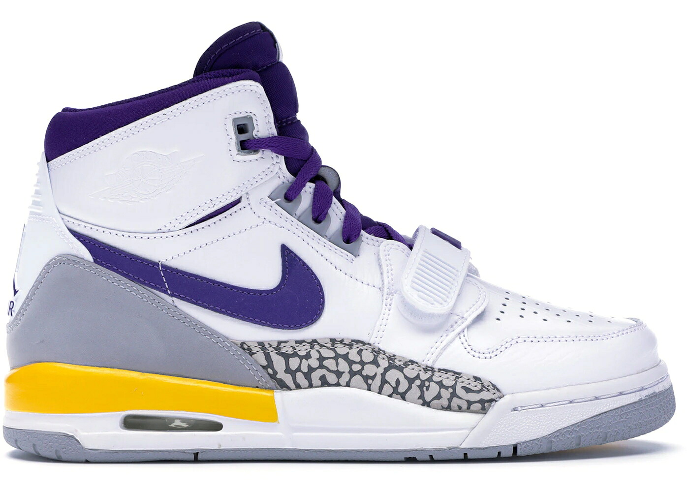 ナイキ ジョーダン レガシー レイカーズ 白色 ホワイト フィールド 紫 パープル ジュニア キッズ JORDAN LEGACY 312 LAKERS (GS) / WHITE FIELD PURPLE AMARILLO ベビー マタニティ スニーカー|スニケス