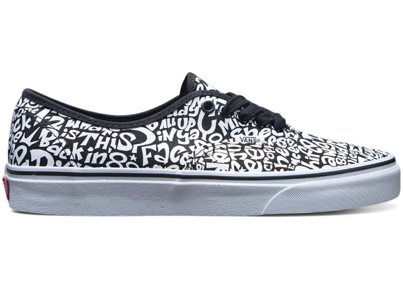 ヴァンズ バンズ オーセンティック 虎前日 貨物自動車 白いこと 白いこと スニーカー メンズ VANS AUTHENTIC A TRIBE CALLED QUEST TRACK LIST / TRACKLIST TRUE WHITE