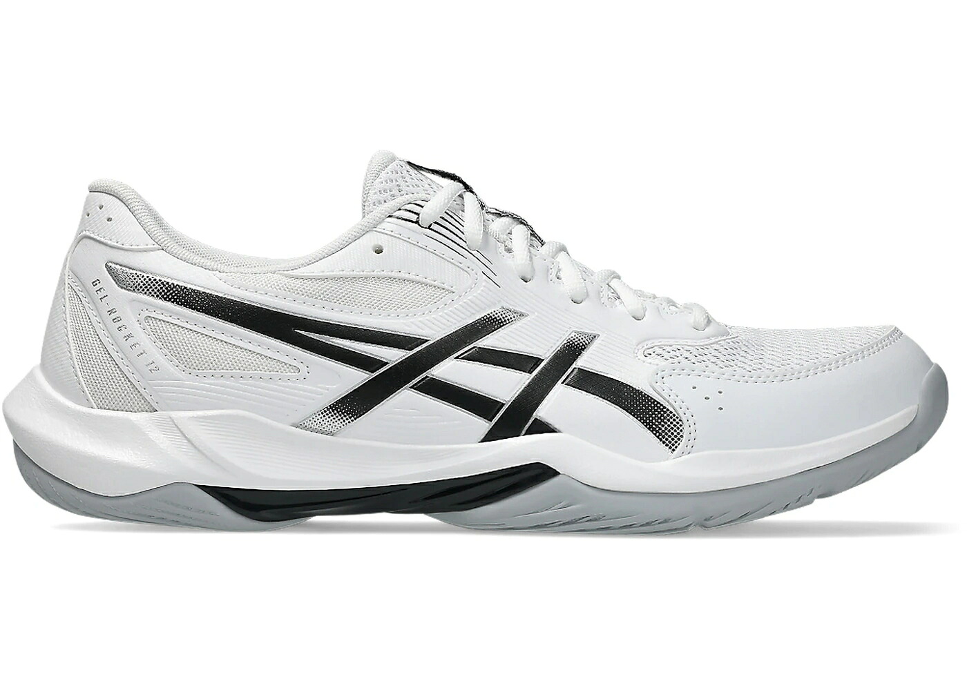 アシックス 白色 ホワイト 黒色 ブラック スニーカー メンズ ASICS GEL-ROCKET 12 WHITE BLACK / WHITE BLACK