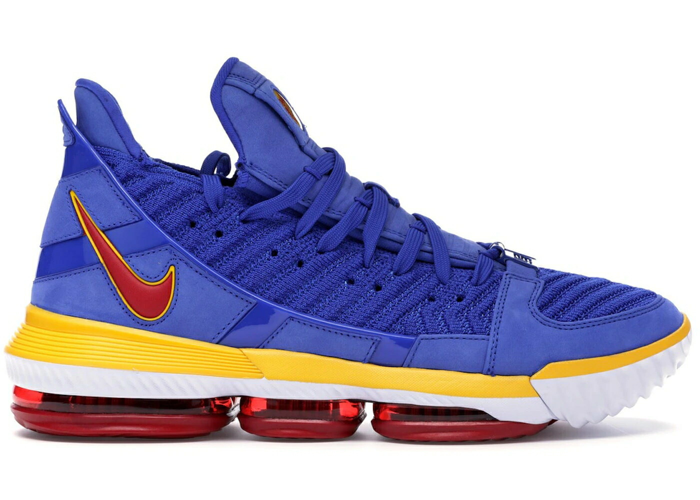 ナイキ レブロン 青色 ブルー 赤 レッド スニーカー メンズ NIKE LEBRON 16 SUPERMAN SUPERBRON BLUE / RACER BLUE VARSITY RED VARSITY