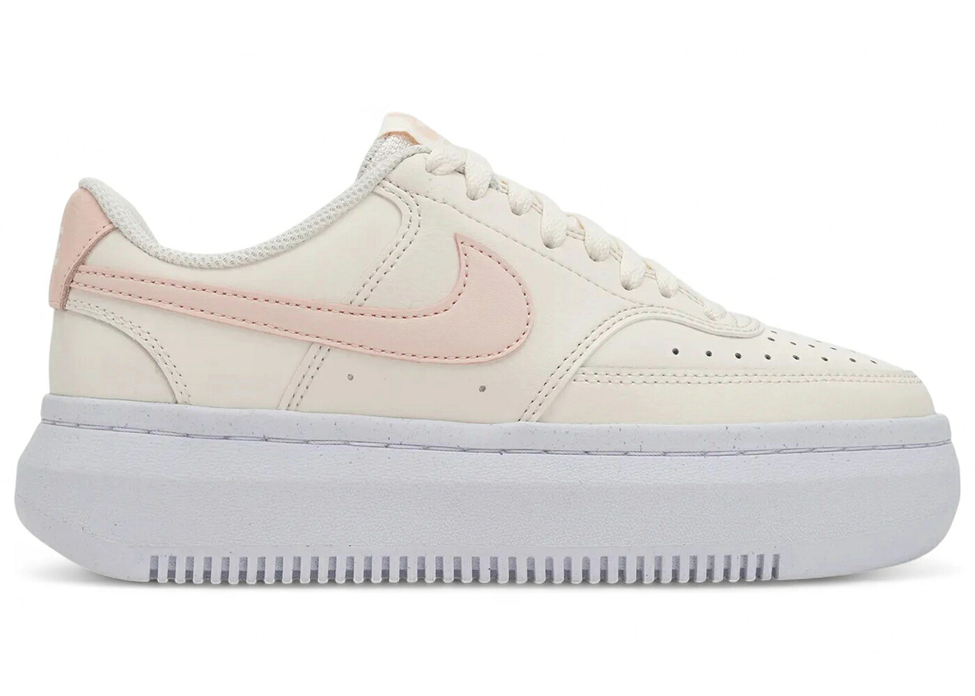 ナイキ コート アイボリー 白色 ホワイト WOMEN'S スニーカー レディース NIKE COURT VISION ALTA PALE IVORY WASHED CORAL (WOMEN'S) / PALE IVORY WASHED CORAL WHITE