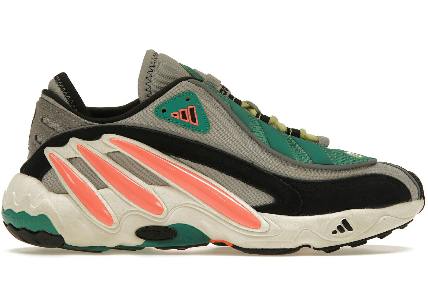アディダス 灰色 グレー 黄色 イエロー スニーカー メンズ ADIDAS FYW 98 GREY TWO SIGNAL CORAL / GREY TWO SIGNAL CORAL YELLOW