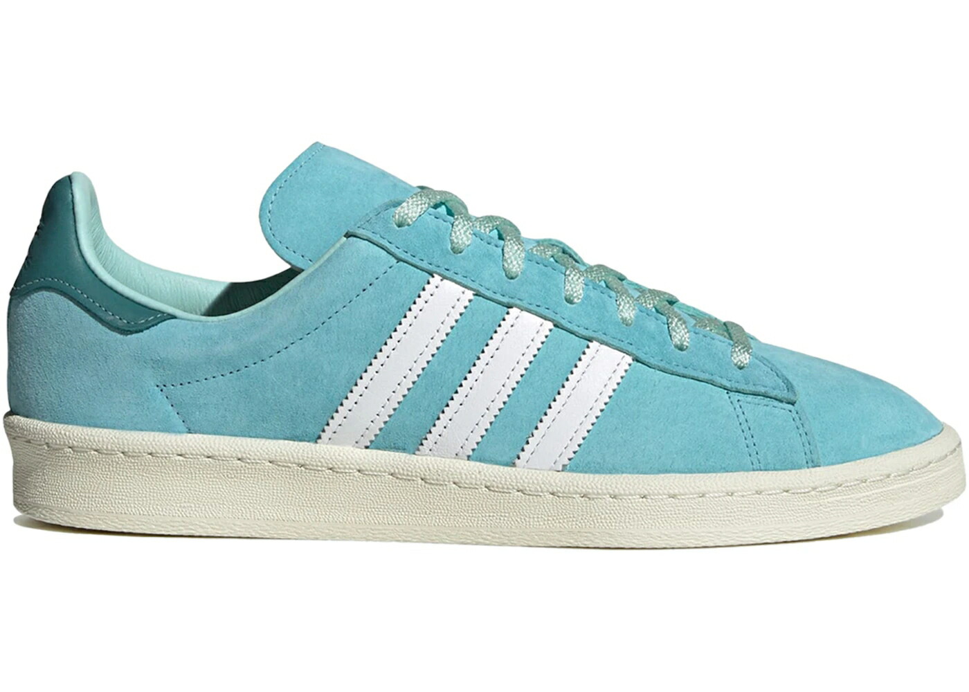 アディダス 構内 アクア 白いこと 白いこと スニーカー メンズ ADIDAS CAMPUS 80S LIGHT AQUA / LIGHT AQUA CLOUD WHITE OFF WHITE