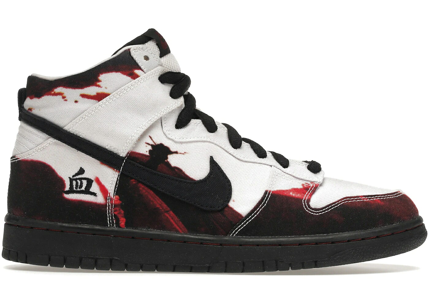 ナイキ エスビー ダンク ハイ 白色 ホワイト 黒色 ブラック ダンクハイ スニーカー メンズ NIKE SB DUNK HIGH MELVINS / WHITE BLACK｜スニケス