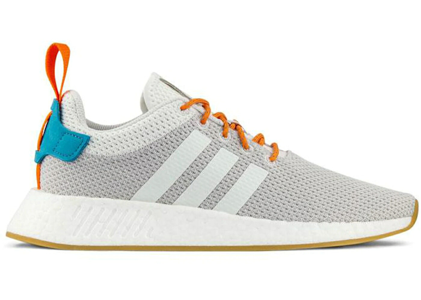 アディダス 炎節 白いこと 白いこと 薄墨色 薄墨色 スニーカー メンズ ADIDAS NMD R2 SUMMER WHITE / CRYSTAL WHITE GREY ONE GUM