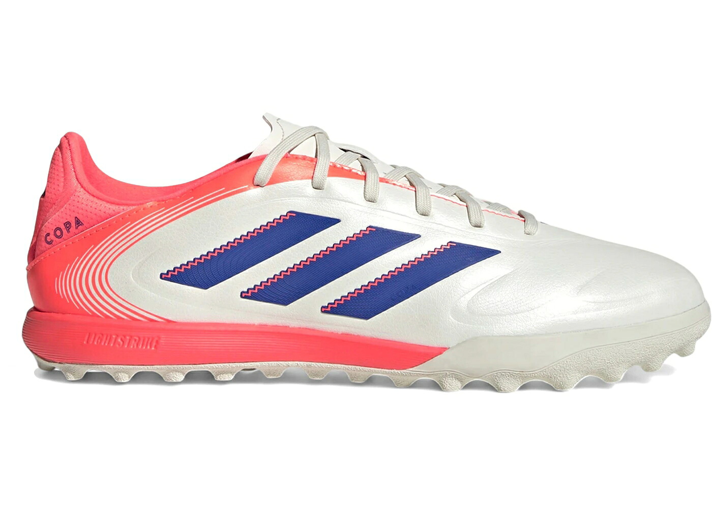 アディダス 純然たる 白いこと 白いこと 青味 青み スニーカー メンズ ADIDAS COPA PURE 3 LEAGUE TF CORAL BLAZE PACK / OFF WHITE LUCID BLUE SIGNAL