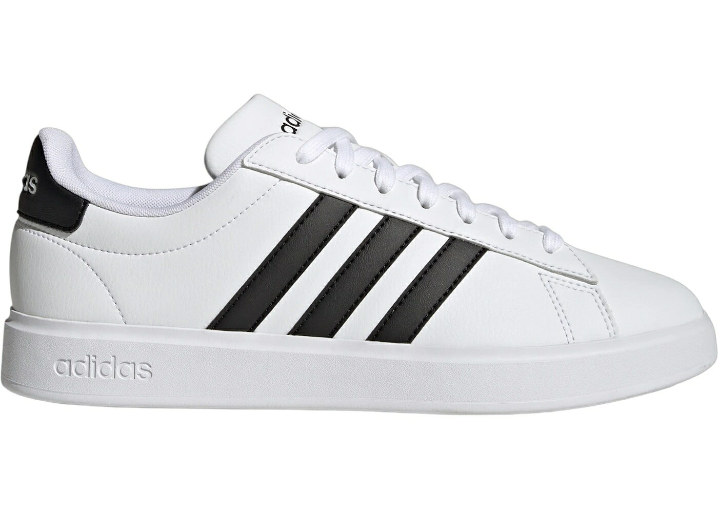 アディダス グランド コート 白色 ホワイト コア 黒色 ブラック 2.0 スニーカー メンズ ADIDAS GRAND COURT CLOUD WHITE CORE BLACK / CLOUD WHITE CORE BLACK CLOUD
