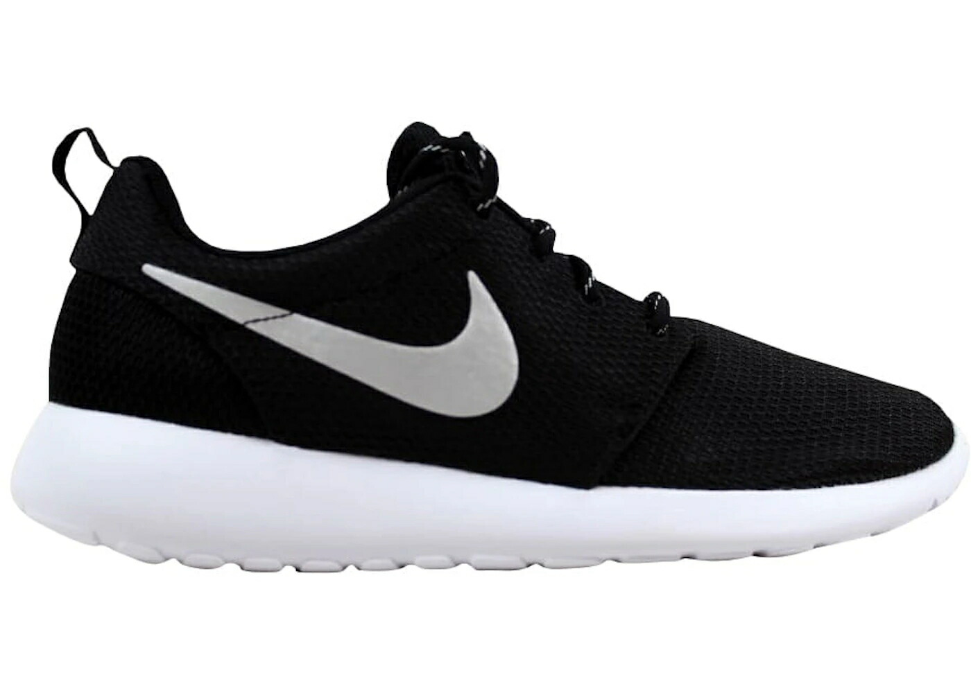 ナイキ 黒いこと 黒いこと プラチナム 白いこと 白いこと ローシワン WOMEN\u0027S スニーカー レディース NIKE ROSHE ONE BLACK/METALLIC PLATINUM-WHITE (WOMEN\u0027S) / BLACK METALLIC PLATINUM WHITE