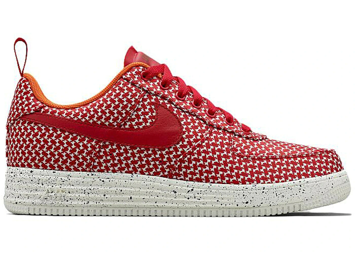ナイキ ルーナー ルナー アンディフィーテッド 赤 レッド スニーカー メンズ NIKE LUNAR FORCE 1 LOW UNDEFEATED / UNIVERSITY RED SAIL UNIVERSITY｜スニケス