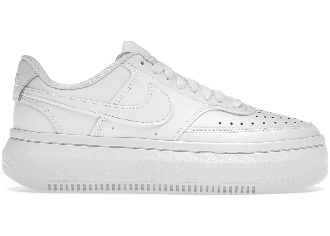 ナイキ 厚地の外套 白いこと 白いこと WOMEN\u0027S スニーカー レディース NIKE COURT VISION ALTA LOW TRIPLE WHITE (WOMEN\u0027S) / WHITE WHITE WHITE