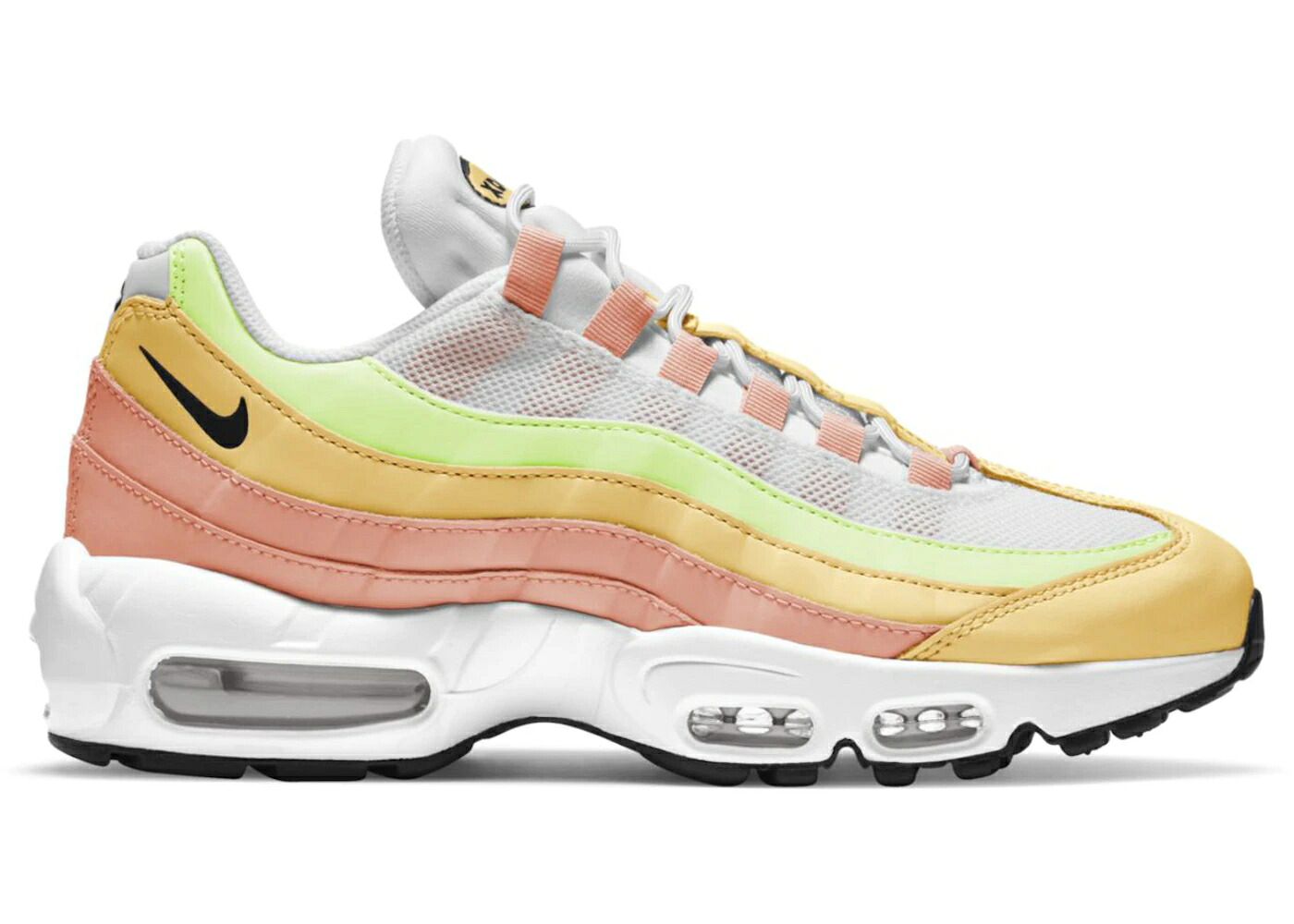 ナイキ マックス ピンク 白色 ホワイト エアマックス WOMEN'S スニーカー レディース NIKE AIR MAX 95 MELON TINT (WOMEN'S) / ATOMIC PINK WHITE MELON TINT｜スニケス