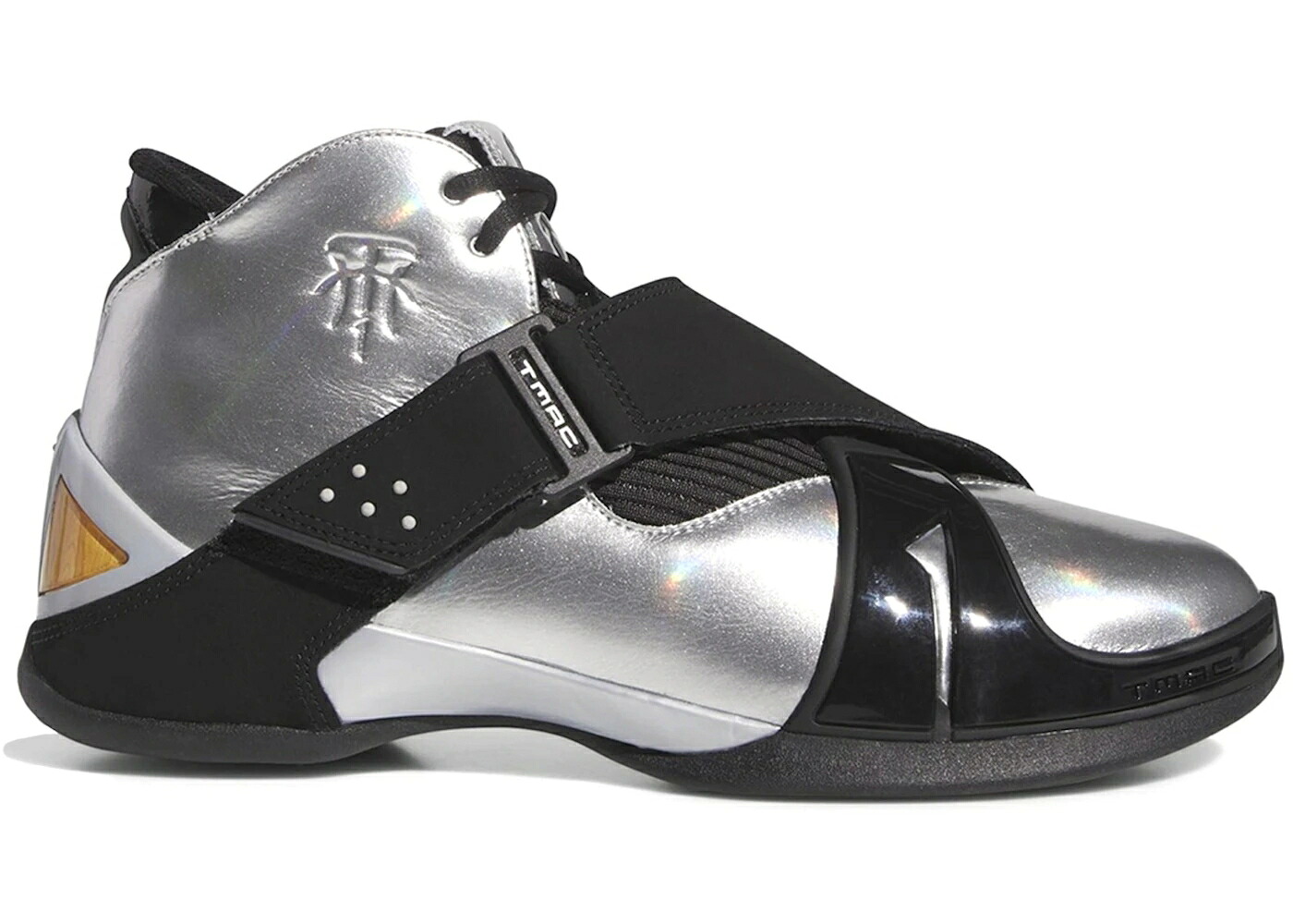 アディダス サーティーン 銀色 シルバー 黒色 ブラック スニーカー メンズ ADIDAS T-MAC 5 13 IN 33 / SILVER BLACK SILVER|スニケス