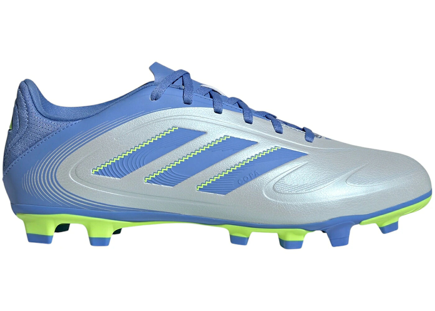 アディダス 純然たる 野球クラブ 青味 青み 核融合反応 スニーカー メンズ ADIDAS COPA PURE 3 CLUB FG/MG HALO BLUE FUSION LUCID LEMON / HALO BLUE BLUE FUSION LUCID