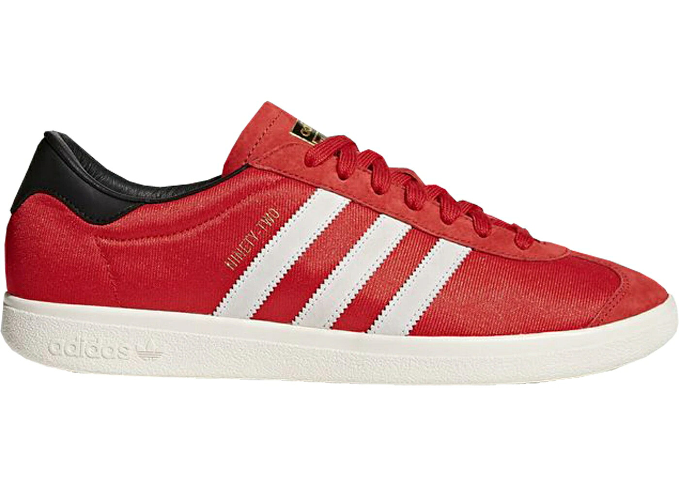 アディダス ユナイテッド 赤 レッド 白色 ホワイト コア 黒色 ブラック スニーカー メンズ ADIDAS NINETY-TWO MANCHESTER UNITED (MUFC) / RED FOOTWEAR WHITE CORE BLACK