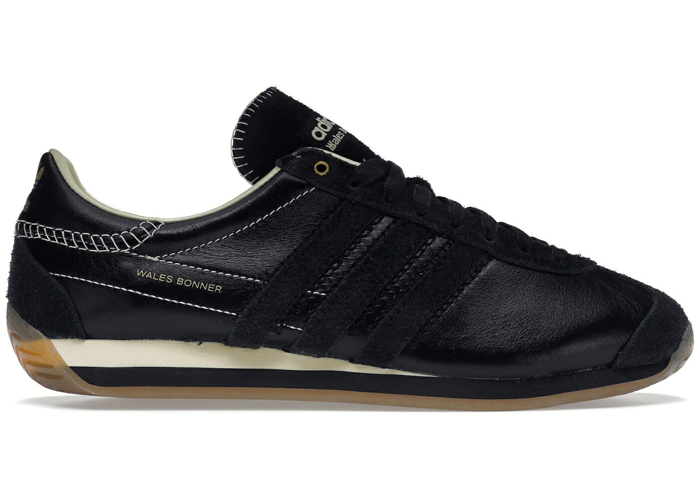 アディダス オリジナルス カントリー 黒いこと 黒いこと 中核グループ スニーカー メンズ ADIDAS ORIGINALS COUNTRY WALES BONNER BLACK / CORE BLACK CORE BLACK EASY 靴-スニーカー-メンズ靴