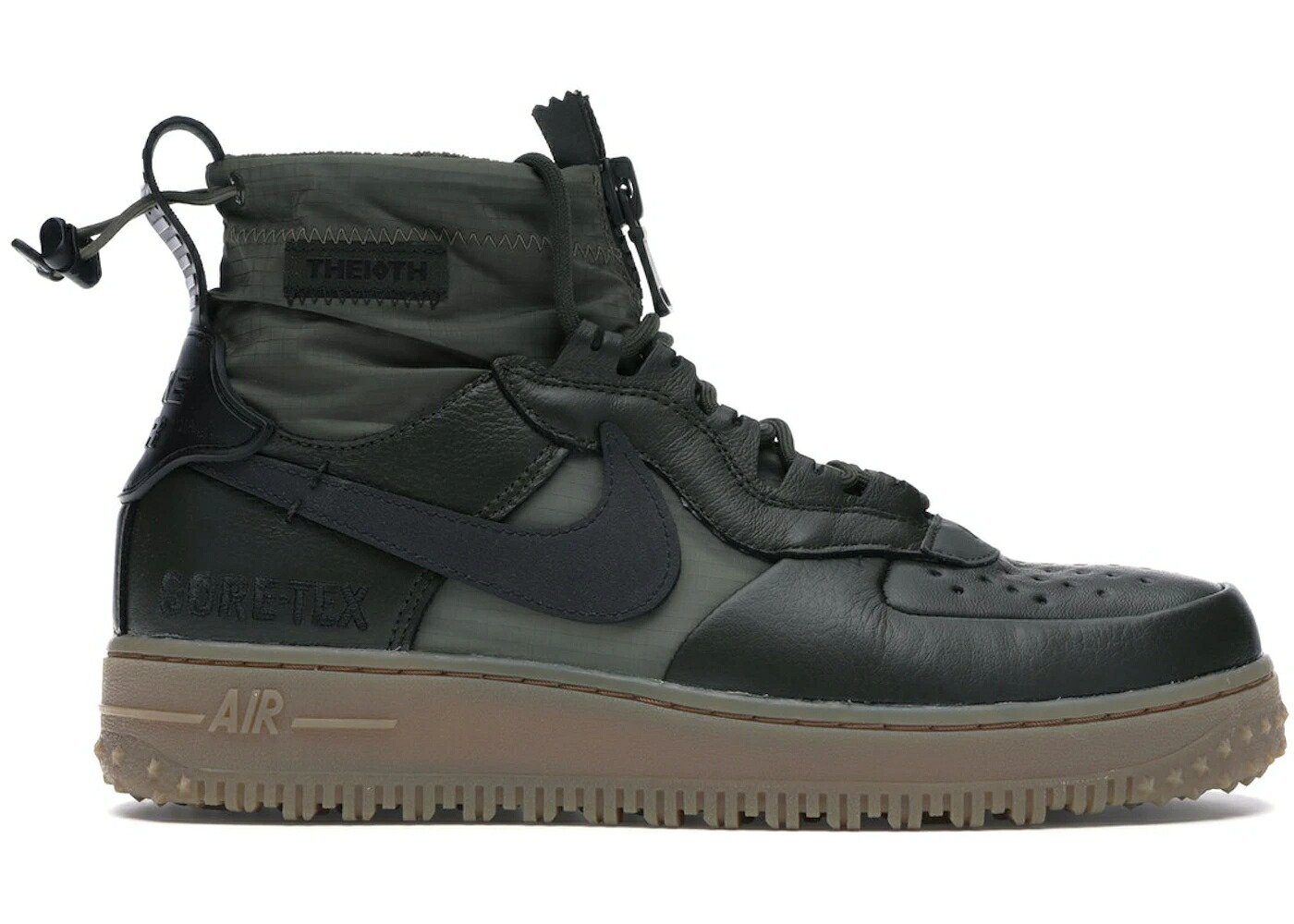 ナイキ ハイ ウィンター ゴアテックス オリーブ エアフォース スニーカー メンズ NIKE AIR FORCE 1 HIGH WINTER GORE-TEX SEQUOIA / SEQUOIA MEDIUM OLIVE GUM MEDIUM