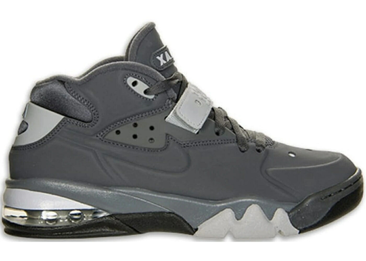 ナイキ マックス 灰色 グレー エアフォースマックス スニーカー メンズ NIKE AIR FORCE MAX 2013 DARK GREY / DARK GREY DARK GREY WOLF GREY