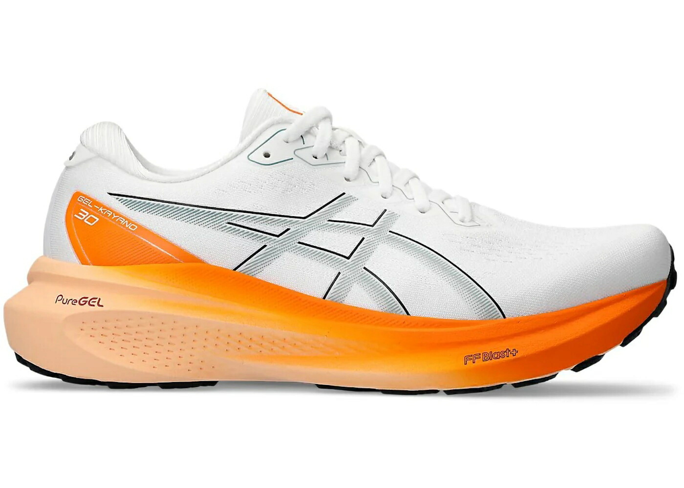 アシックス 白色 ホワイト 橙 オレンジ スニーカー メンズ ASICS GEL-KAYANO 30 WHITE OCEAN HAZE ORANGE / WHITE OCEAN HAZE