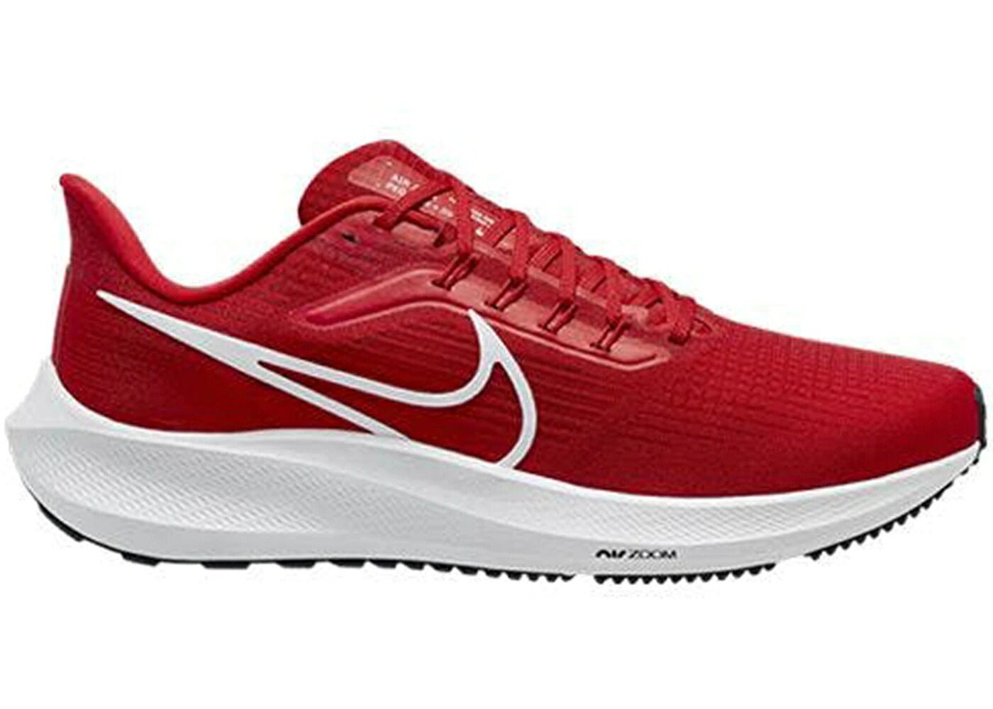 ナイキ ズーム ペガサス 赤 レッド 黒色 ブラック 白色 ホワイト ズームペガサス スニーカー メンズ NIKE AIR ZOOM PEGASUS 39 TB UNIVERSITY RED / UNIVERSITY RED BLACK WHITE