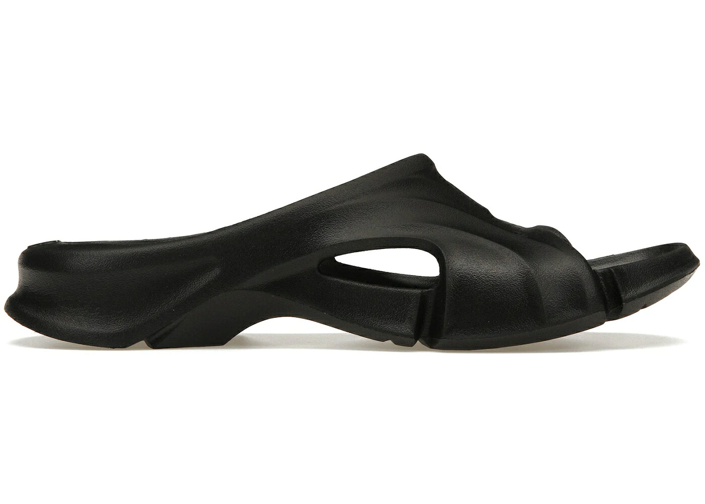バレンシアガ サンダル 黒色 ブラック スニーカー メンズ BALENCIAGA MOLD SLIDE SANDAL BLACK / BLACK BLACK｜スニケス 63,250円