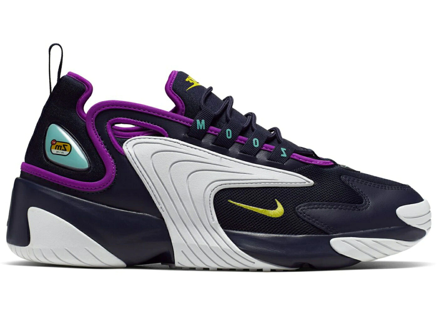 ナイキ ズーム 青色 ブルー 白色 ホワイト スニーカー メンズ NIKE ZOOM 2K BLACKENED BLUE / BLACKENED BLUE WHITE AURORA