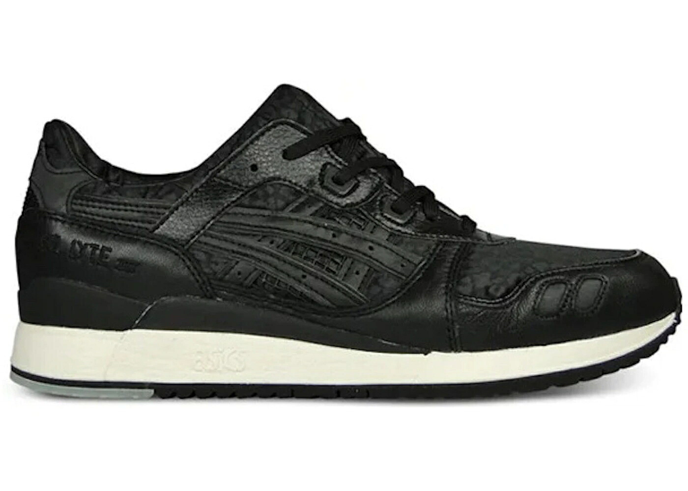 アシックス ゲルライト 黒色 ブラック ヒョウ柄 レオパード スニーカー メンズ ASICS GEL-LYTE III MITA FAR EAST TOKYO UENO / BLACK LEOPARD