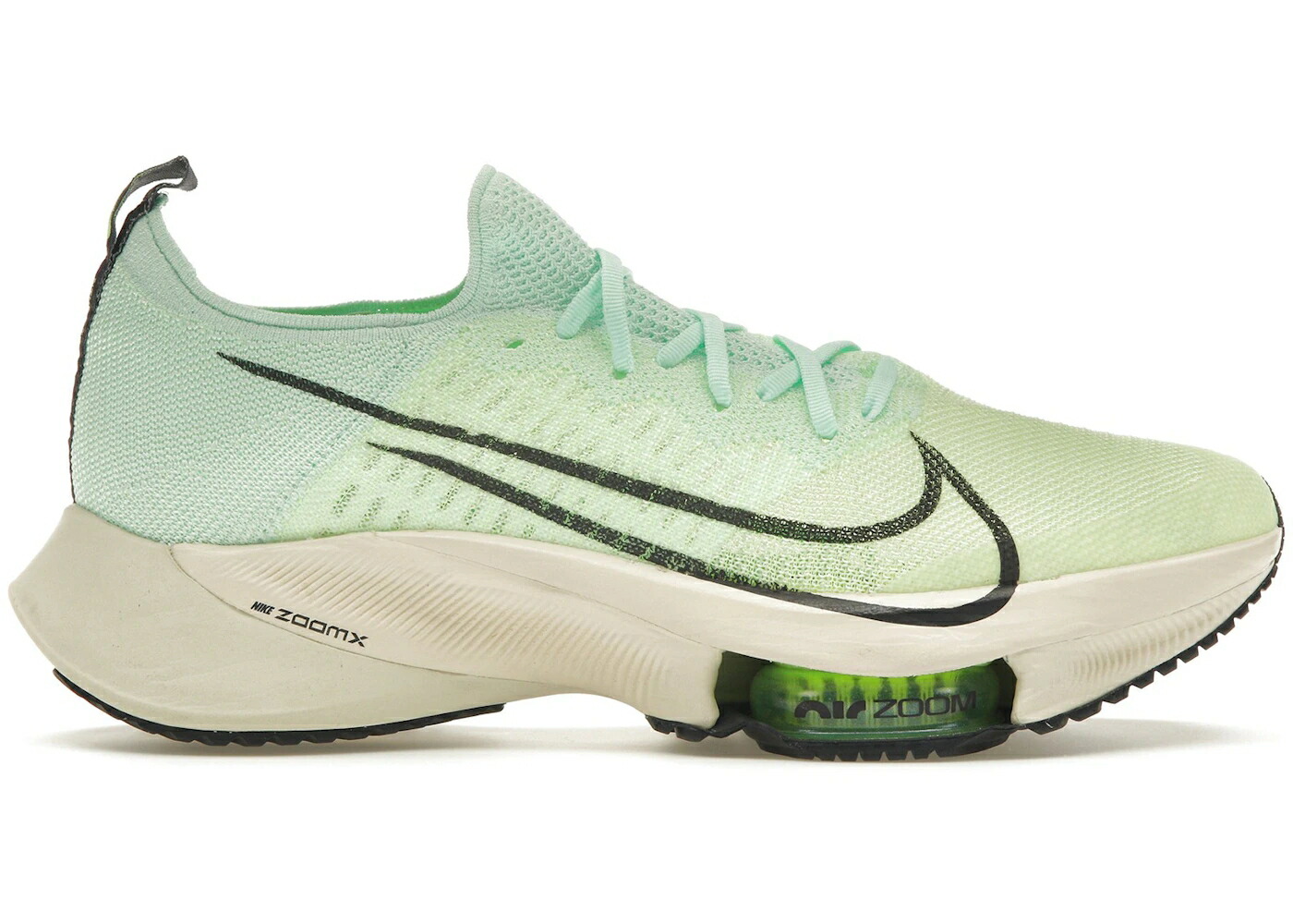 ナイキ ズーム フライニット NEXT% スニーカー メンズ NIKE AIR ZOOM TEMPO FLYKNIT BARELY VOLT MINT FOAM / BARELY VOLT MINT FOAM BARELY