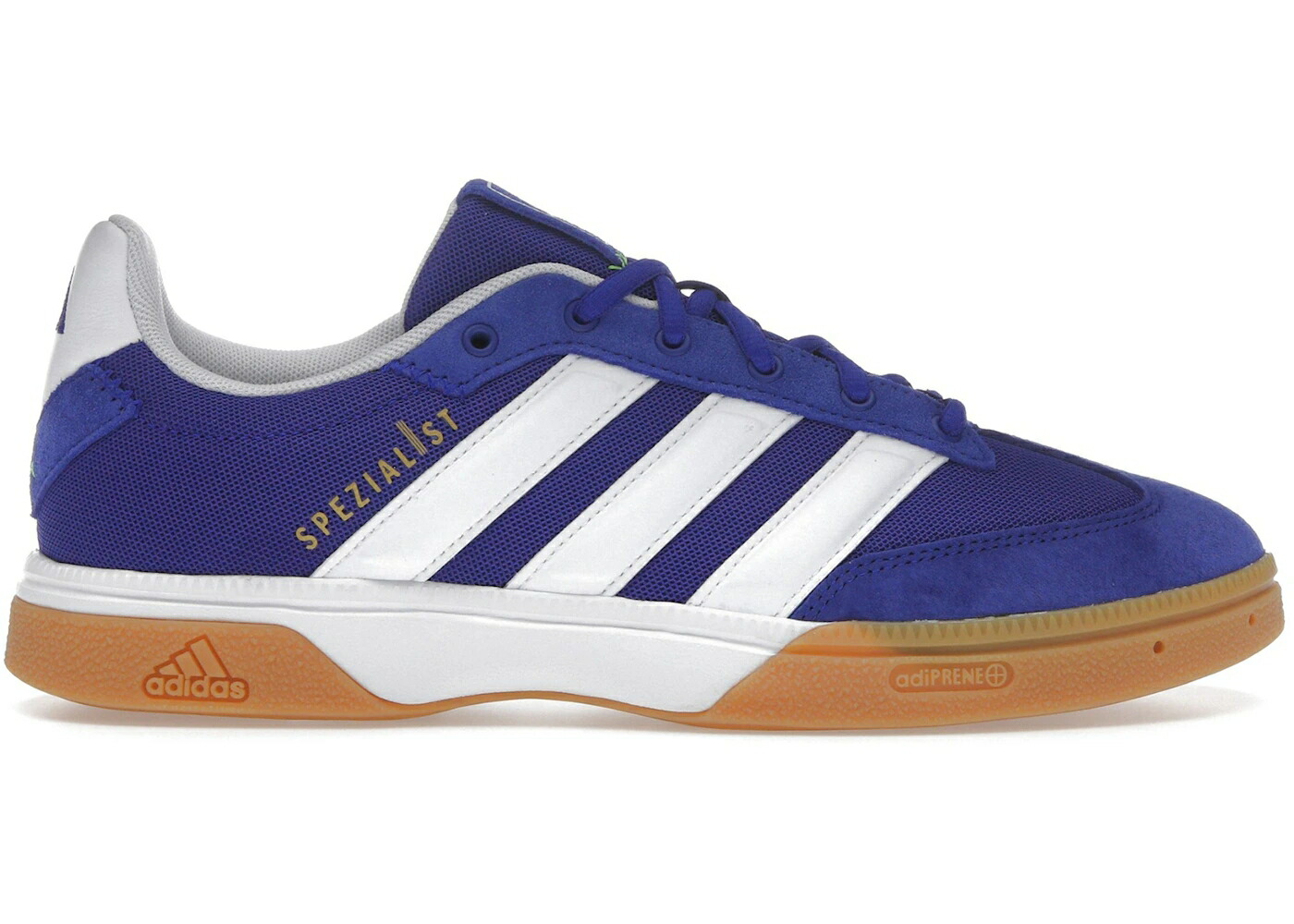 アディダス 青色 ブルー 白色 ホワイト スニーカー メンズ ADIDAS SPEZIALIST INDOOR LUCID BLUE CLOUD WHITE LEMON / LUCID BLUE CLOUD WHITE LUCID