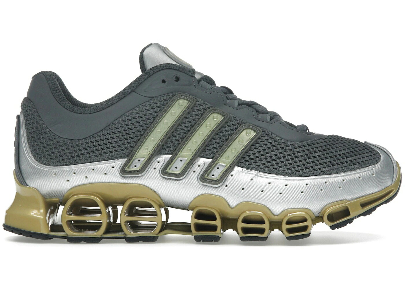 アディダス 薄墨色 薄墨色 ゴールド しろがね色 しろがね色 スニーカー メンズ ADIDAS A3 MEGARIDE GREY GOLD MATTE SILVER / GREY FOUR GOLD METALLIC MATTE