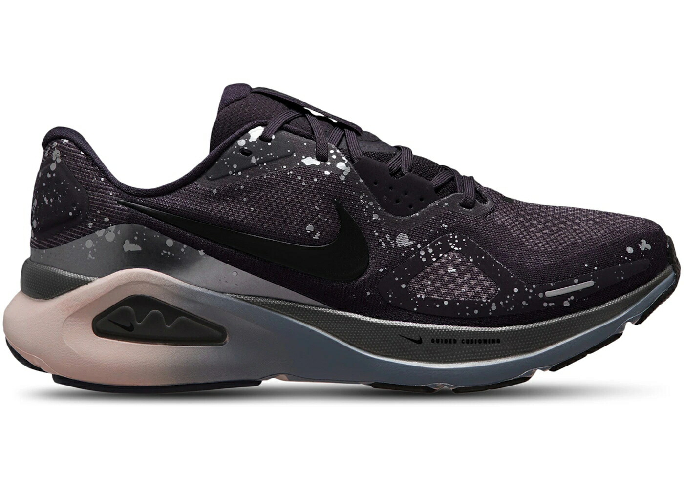 ナイキ 紫 パープル 黒色 ブラック WOMEN スニーカー レディース NIKE STRUCTURE 26 SE CAVE PURPLE (WOMEN) / CAVE PURPLE BLACK METALLIC DARK